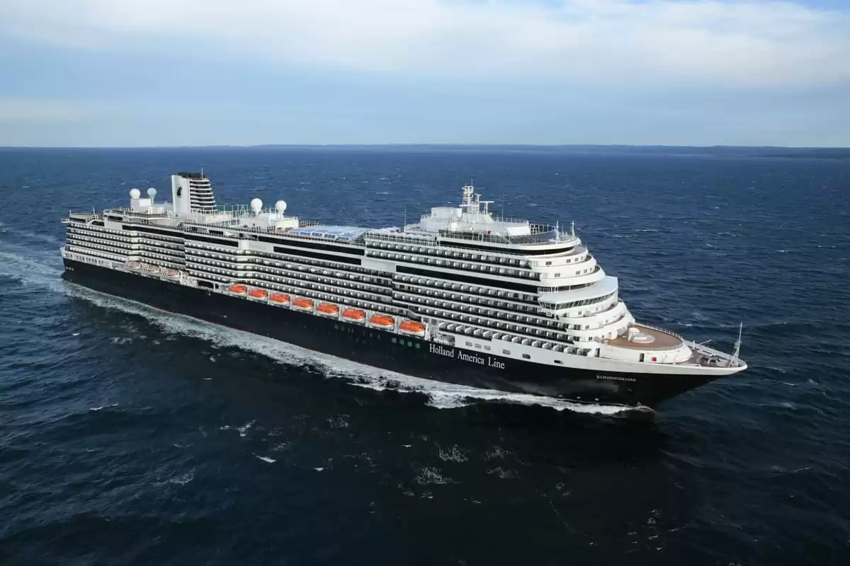 am MS Koningsdam :  cabine 1