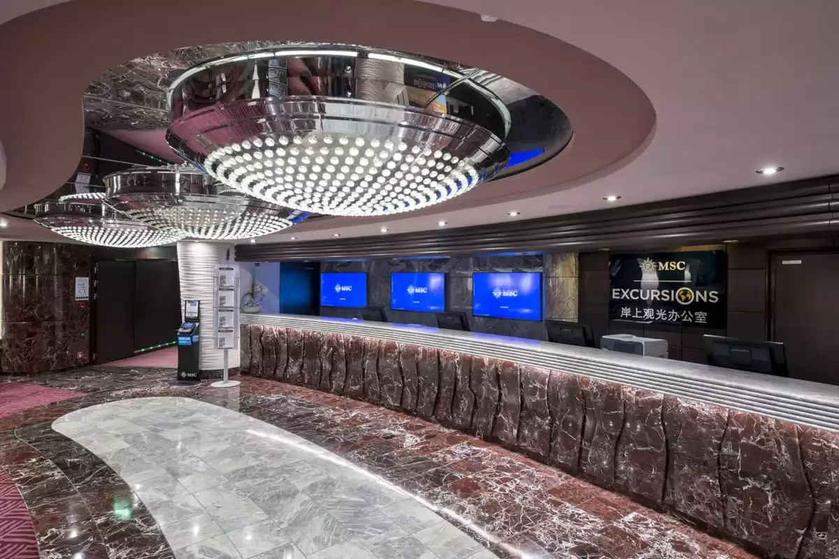 am MSC Splendida :  cabine 1