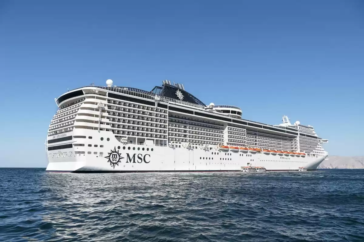 am MSC Splendida :  cabine 1