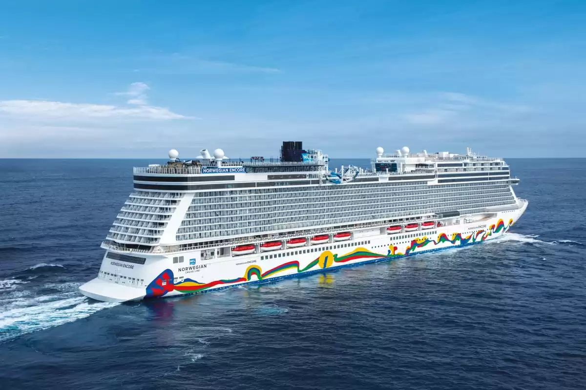 am Norwegian Encore :  cabine 105