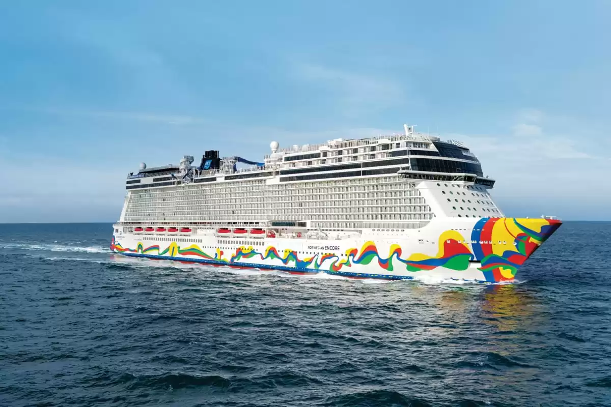 am Norwegian Encore :  cabine 128