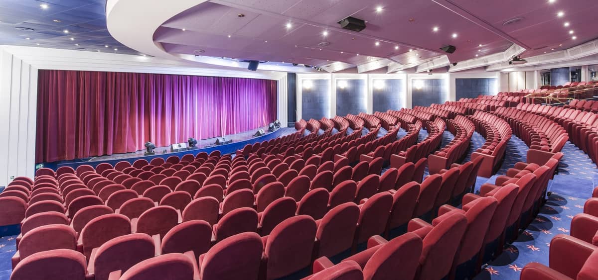 1- THE BROADWAY THEATRE <br> DIE MAGIE DES SHOWBUSINESS AUF SEE