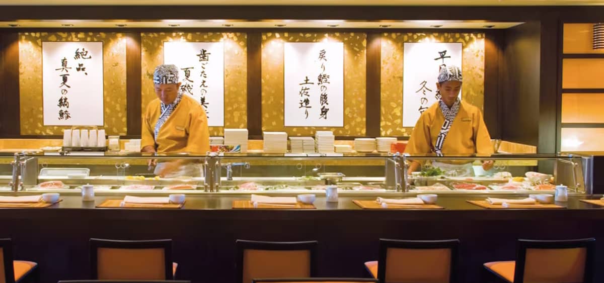 2- KAITO SUSHI BAR <br> GOURMET-FLAIR AUS JAPAN