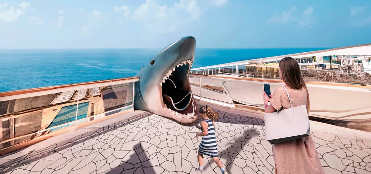 3- JAW DROP @ THE SPIRAL <br> SPIRALE VOLLER GÄNSEHAUT ÜBER 11 DECKS