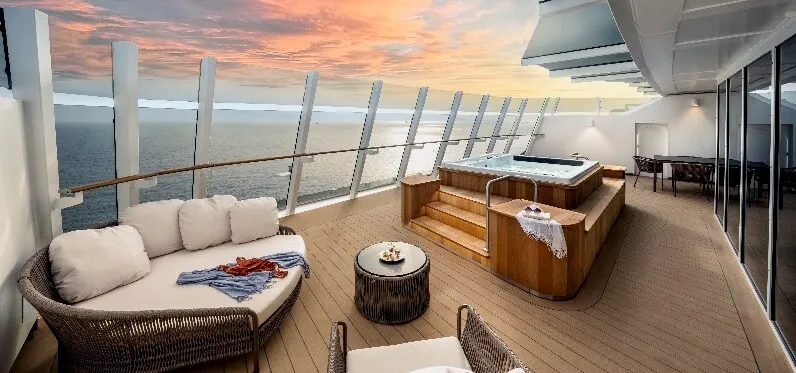 5- DER MSC YACHT CLUB <br> PREMIUMAUFENTHALTE, EXKLUSIVE ATMOSPHÄRE