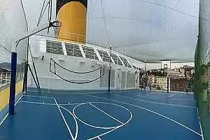 Jogging-Parcours im Freien  