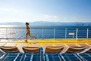 Jogging-Parcours im Freien