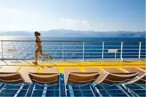 Parcours de footing en plein air