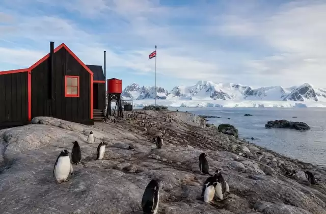 Das „Penguin Post Office“ von Port Lockroy