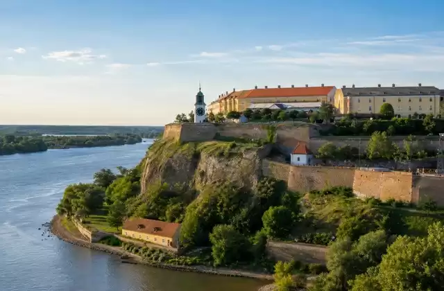 Die Festung Petrovaradin in Novi Sad
