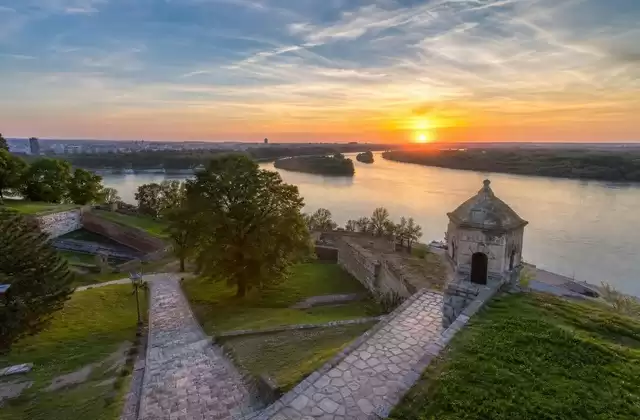 Die Festung Kalemegdan in Belgrad