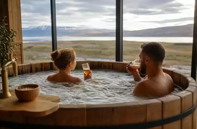 Bierbad im Beer Spa