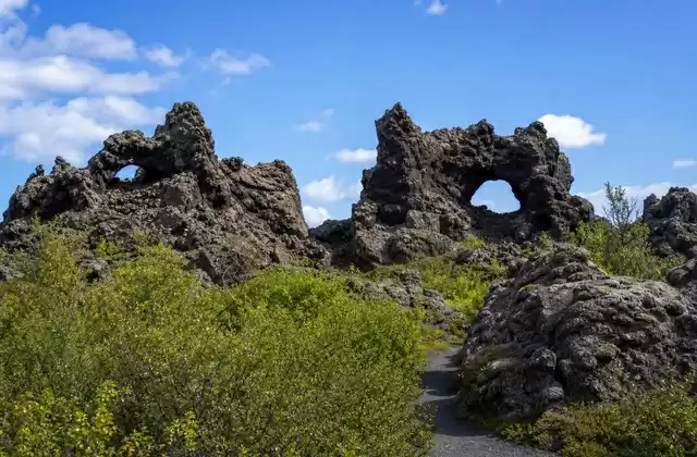 Dimmuborgir-Lavaformationen