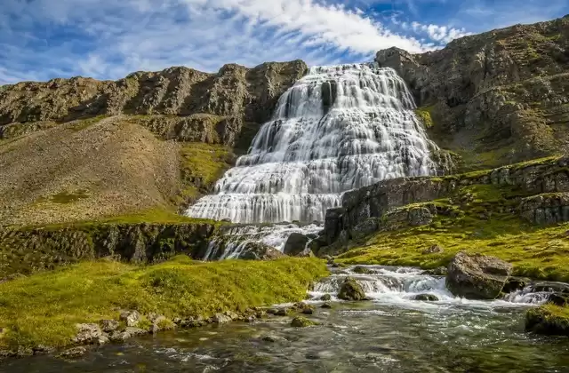 Dynjandi-Wasserfall