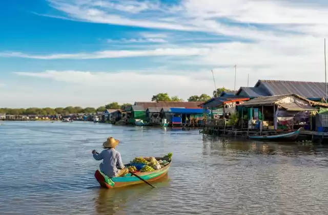 Der Tonle-Sap-See und seine schwimmenden Dörfer
