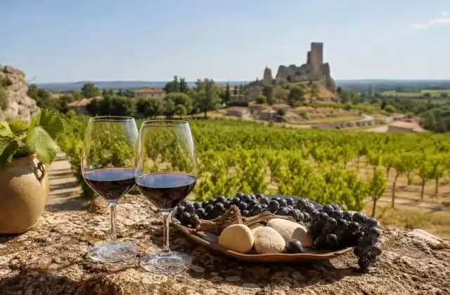 Eine Weinprobe in Châteauneuf-du-Pape