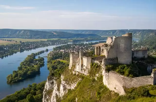 Les Andelys und Château-Gaillard