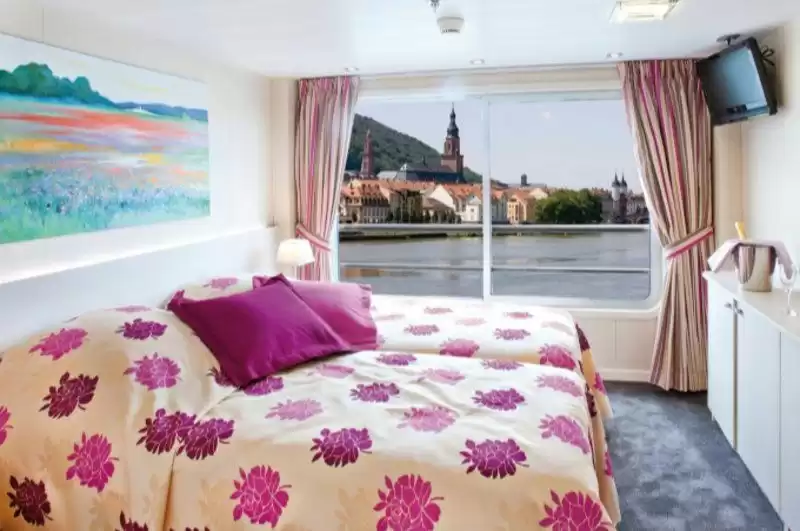 Kabine mit Meerblick