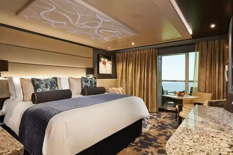 Haven Penthouse Blick auf das Heck
